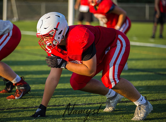 Centennial High School Open Football Practice 442