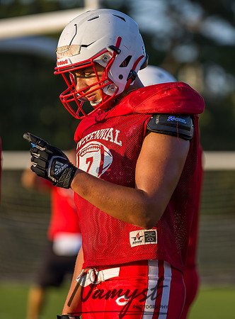 Centennial High School Open Football Practice 445