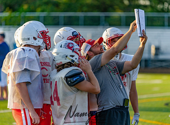 Centennial High School Open Football Practice 440