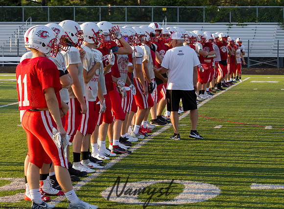 Centennial High School Open Football Practice 448