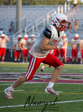 Centennial High School Open Football Practice 457