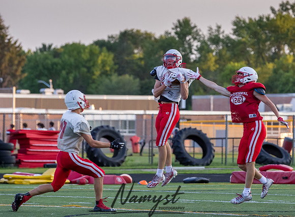 Centennial High School Open Football Practice 460