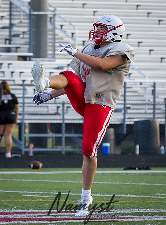 Centennial High School Open Football Practice 465
