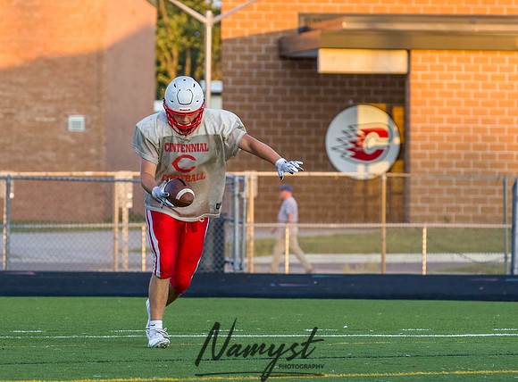 Centennial High School Open Football Practice 468