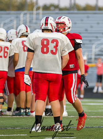 Centennial High School Open Football Practice 475