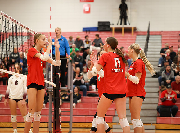 Centennial vs Anoka Girls Varsity Volleyball 228