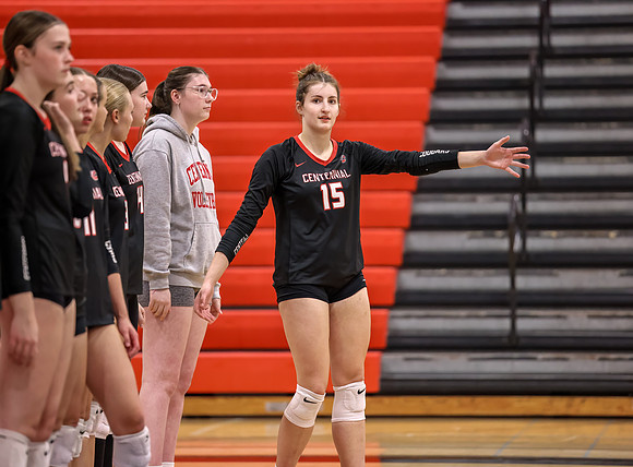 Centennial vs Coon Rapids Girls Varsity Volleyball 10