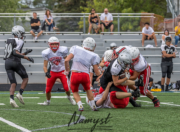 Centennial High School Football Scrimmage_1071