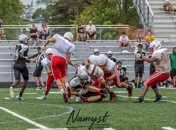 Centennial High School Football Scrimmage_1072