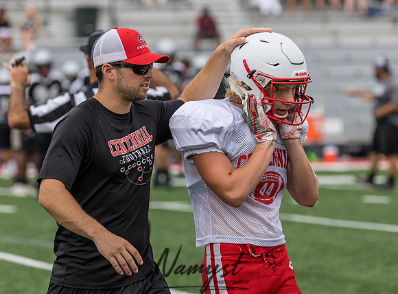 Centennial High School Football Scrimmage_1093