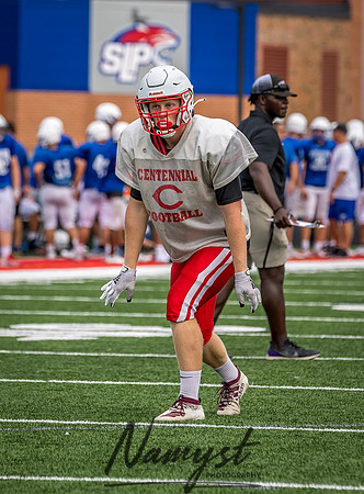 Centennial High School Football Scrimmage_1135