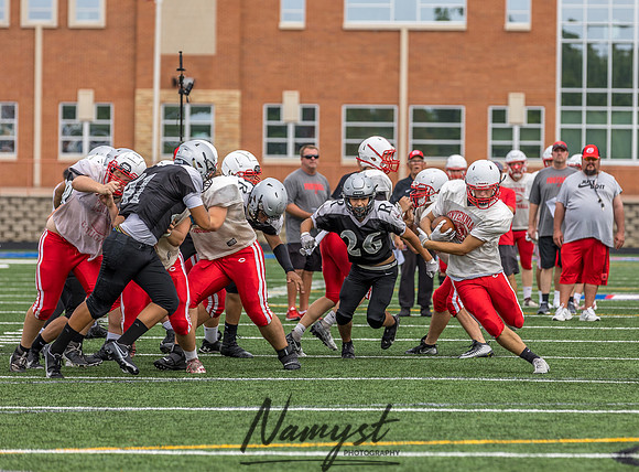 Centennial High School Football Scrimmage_1107
