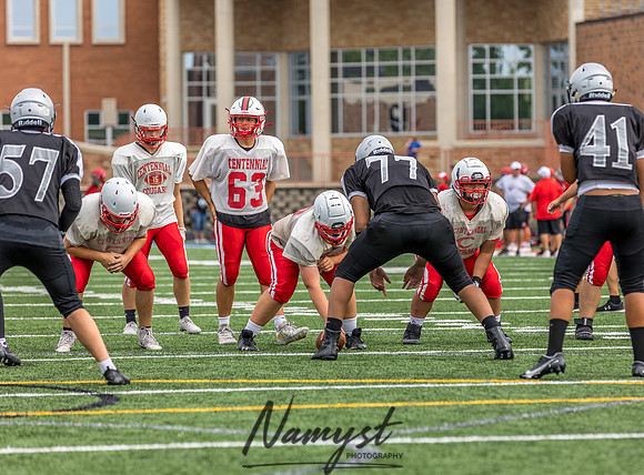 Centennial High School Football Scrimmage_1122