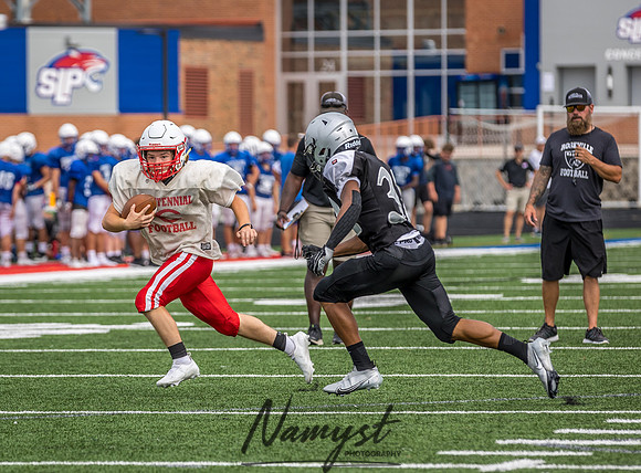 Centennial High School Football Scrimmage_1151