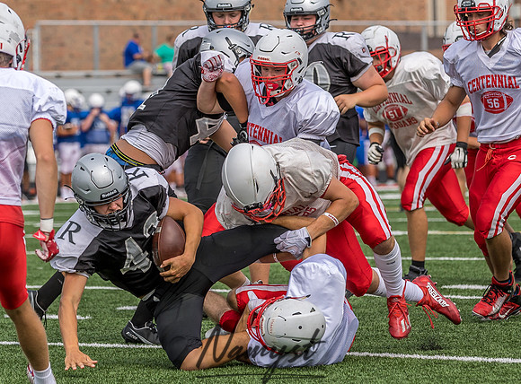Centennial High School Football Scrimmage_1211