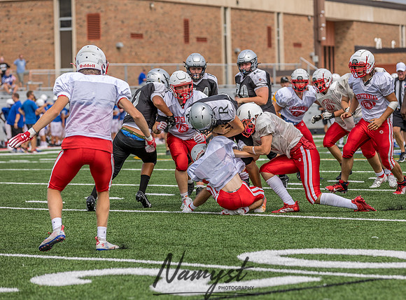 Centennial High School Football Scrimmage_1209