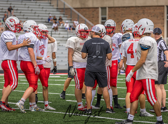 Centennial High School Football Scrimmage_1219