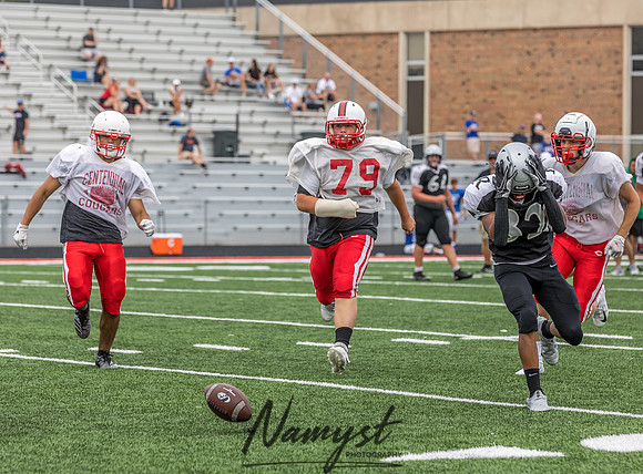 Centennial High School Football Scrimmage_1251