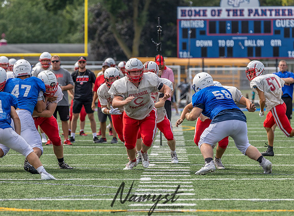 Centennial High School Football Scrimmage_1278