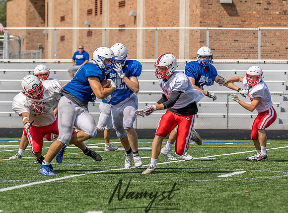 Centennial High School Football Scrimmage_1337