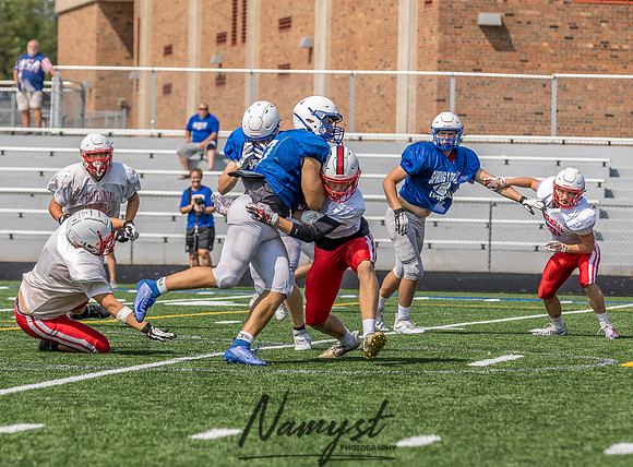 Centennial High School Football Scrimmage_1338