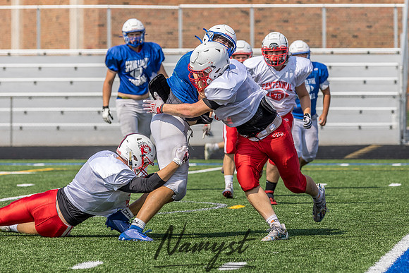 Centennial High School Football Scrimmage_1341