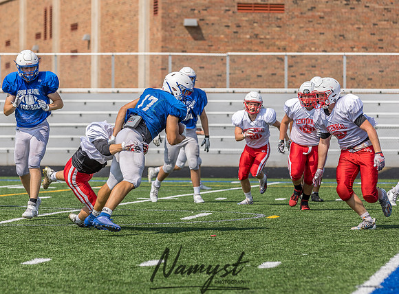 Centennial High School Football Scrimmage_1340