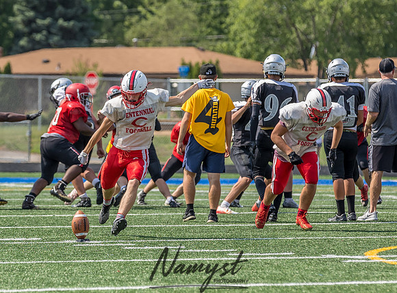 Centennial High School Football Scrimmage_1493