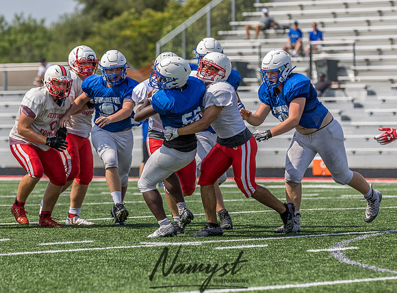 Centennial High School Football Scrimmage_1450