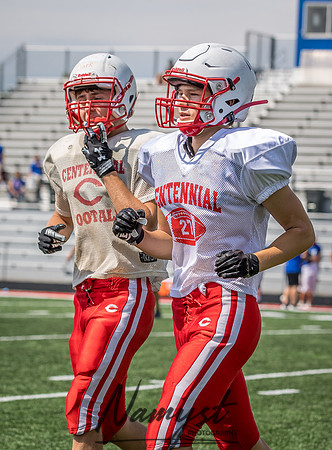 Centennial High School Football Scrimmage_1533