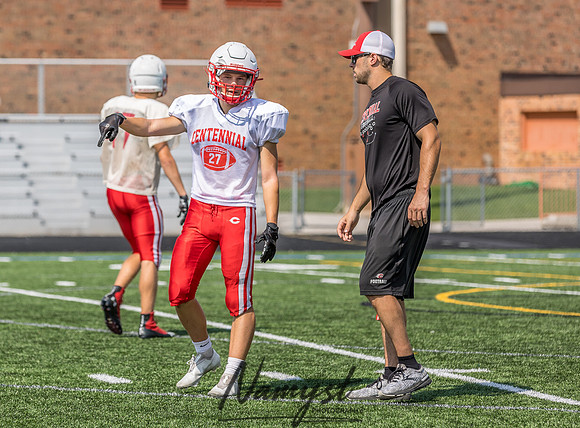 Centennial High School Football Scrimmage_1529
