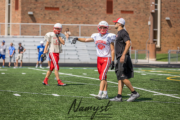 Centennial High School Football Scrimmage_1528