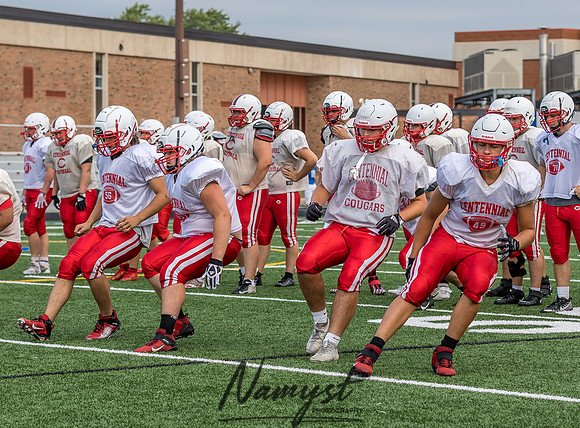 Centennial High School Football Scrimmage_525