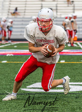 Centennial High School Football Scrimmage_537