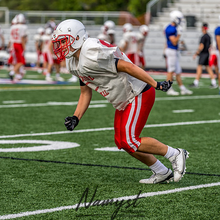 Centennial High School Football Scrimmage_531