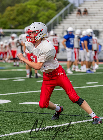 Centennial High School Football Scrimmage_533