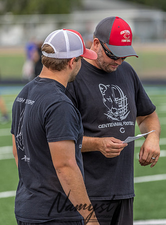Centennial High School Football Scrimmage_573