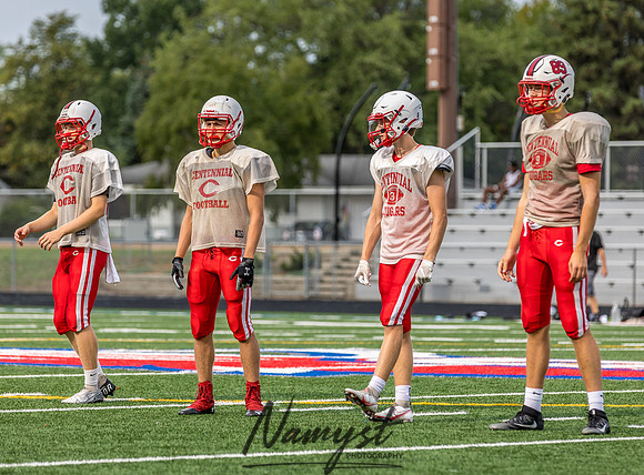 Centennial High School Football Scrimmage_582