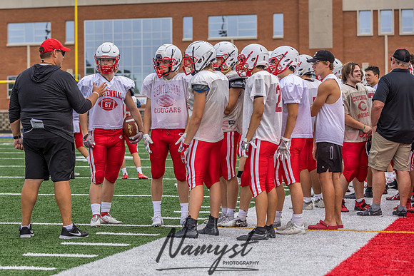 Centennial High School Football Scrimmage_581