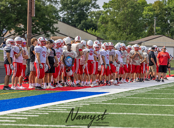 Centennial High School Football Scrimmage_586