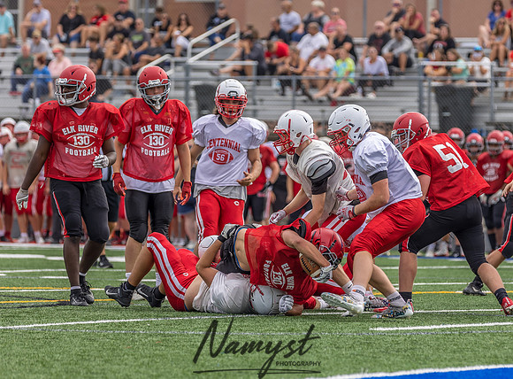 Centennial High School Football Scrimmage_664