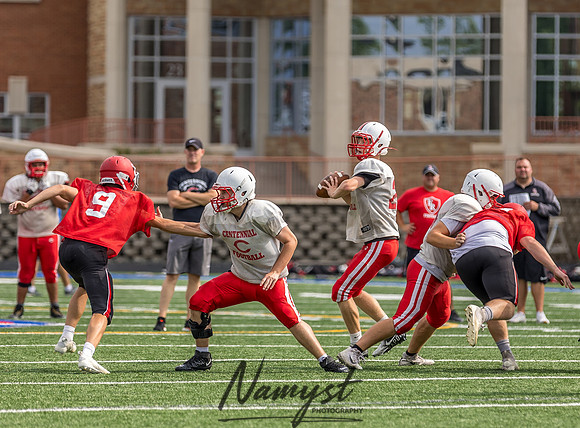 Centennial High School Football Scrimmage_701
