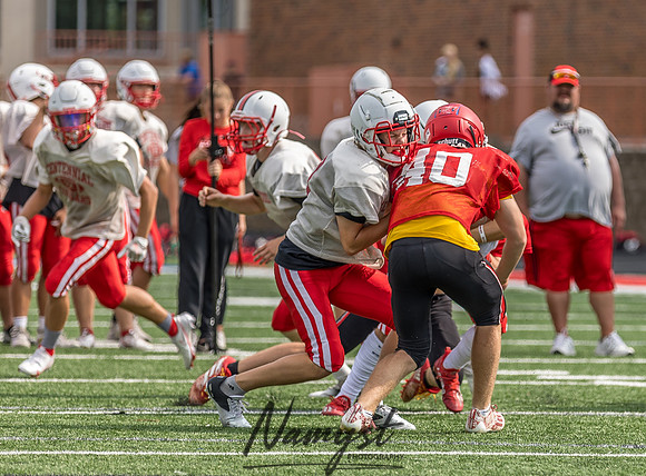 Centennial High School Football Scrimmage_729