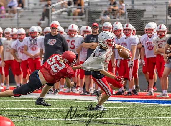 Centennial High School Football Scrimmage_741