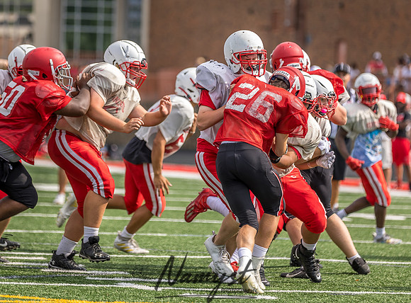 Centennial High School Football Scrimmage_748