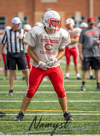 Centennial High School Football Scrimmage_756