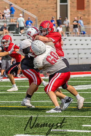 Centennial High School Football Scrimmage_792
