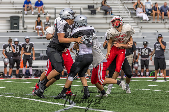 Centennial High School Football Scrimmage_834