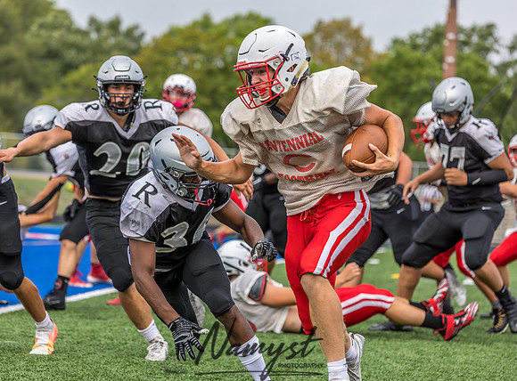 Centennial High School Football Scrimmage_876