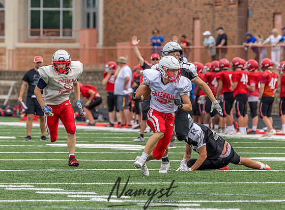 Centennial High School Football Scrimmage_925